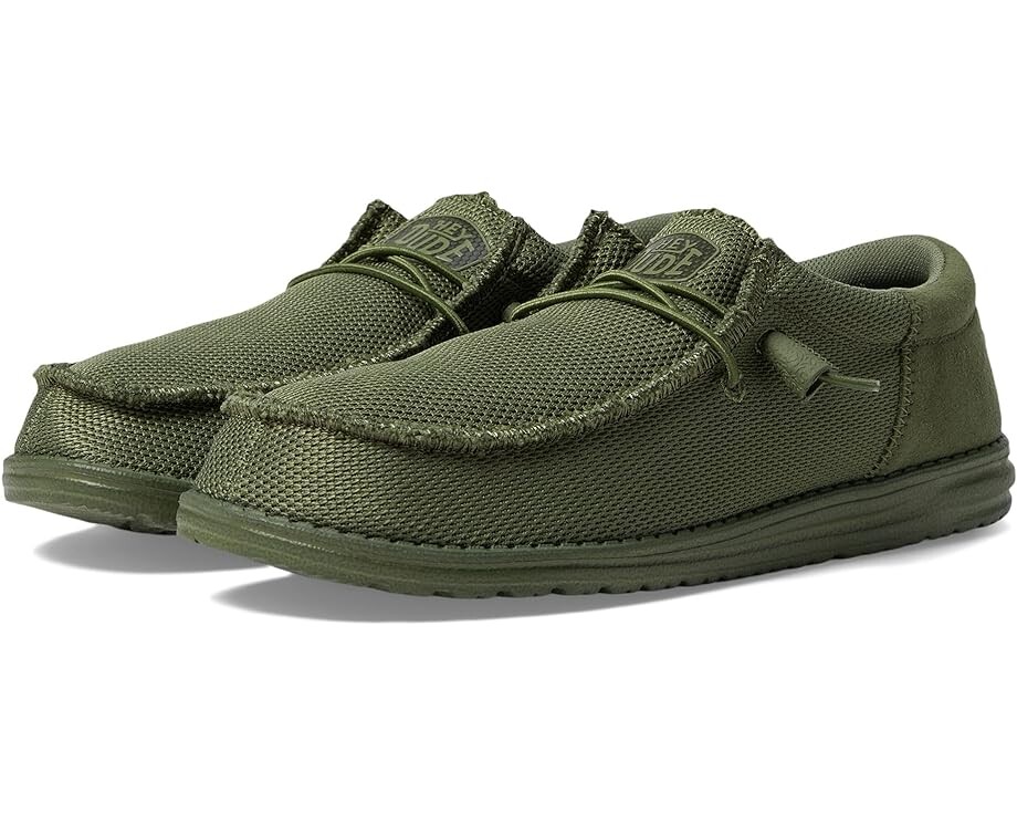 

Кроссовки Hey Dude Wally Funk Mono Slip-On Casual Shoes, цвет Forest