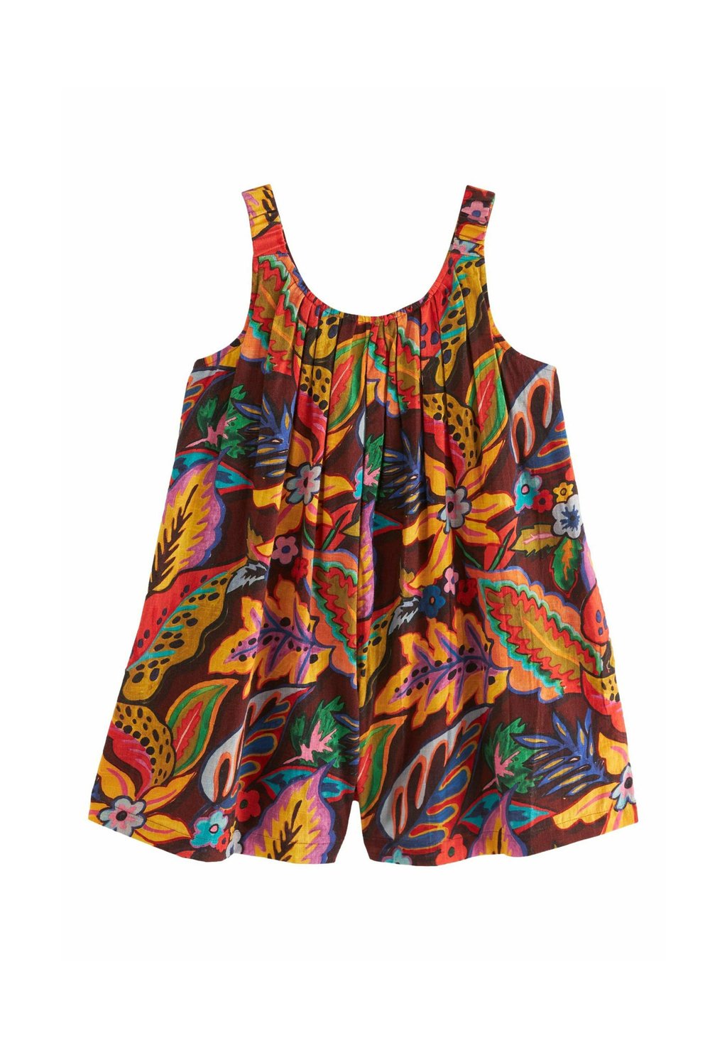 chicme women tropical print halter sleeveless tank top Комбинезон REGULAR FIT Next, цвет tropical print