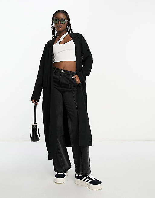 

Черная мягкая пуховик ASOS DESIGN, Черный, Черная мягкая пуховик ASOS DESIGN