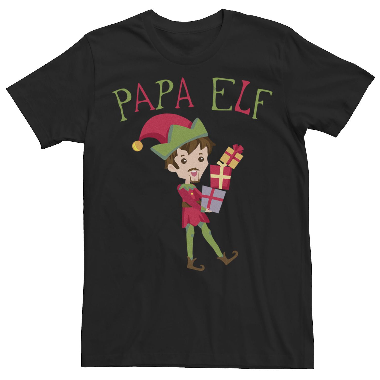 Мужская футболка с рисунком Papa Elf Licensed Character