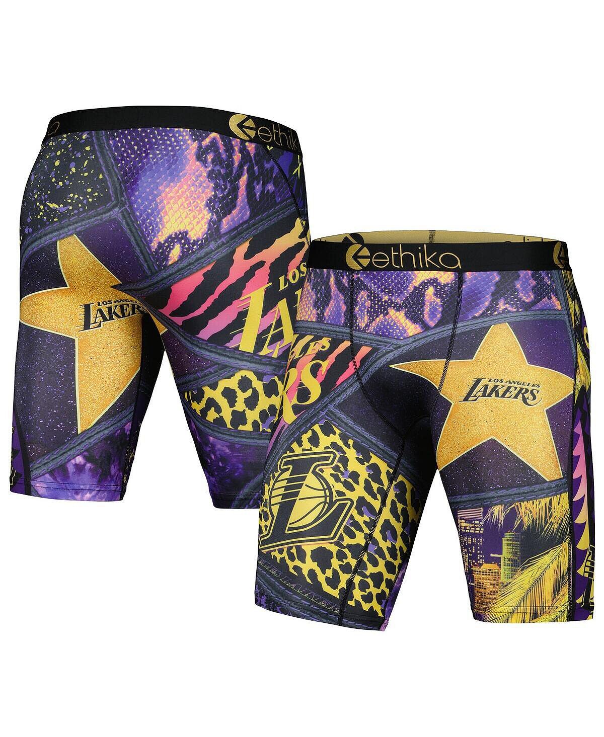 

Мужские фиолетовые семейные боксеры Los Angeles Lakers Ethika