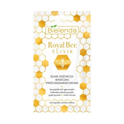 

Royal Bee Elixir Сильная маска-кондиционер против морщин 8G, Bielenda