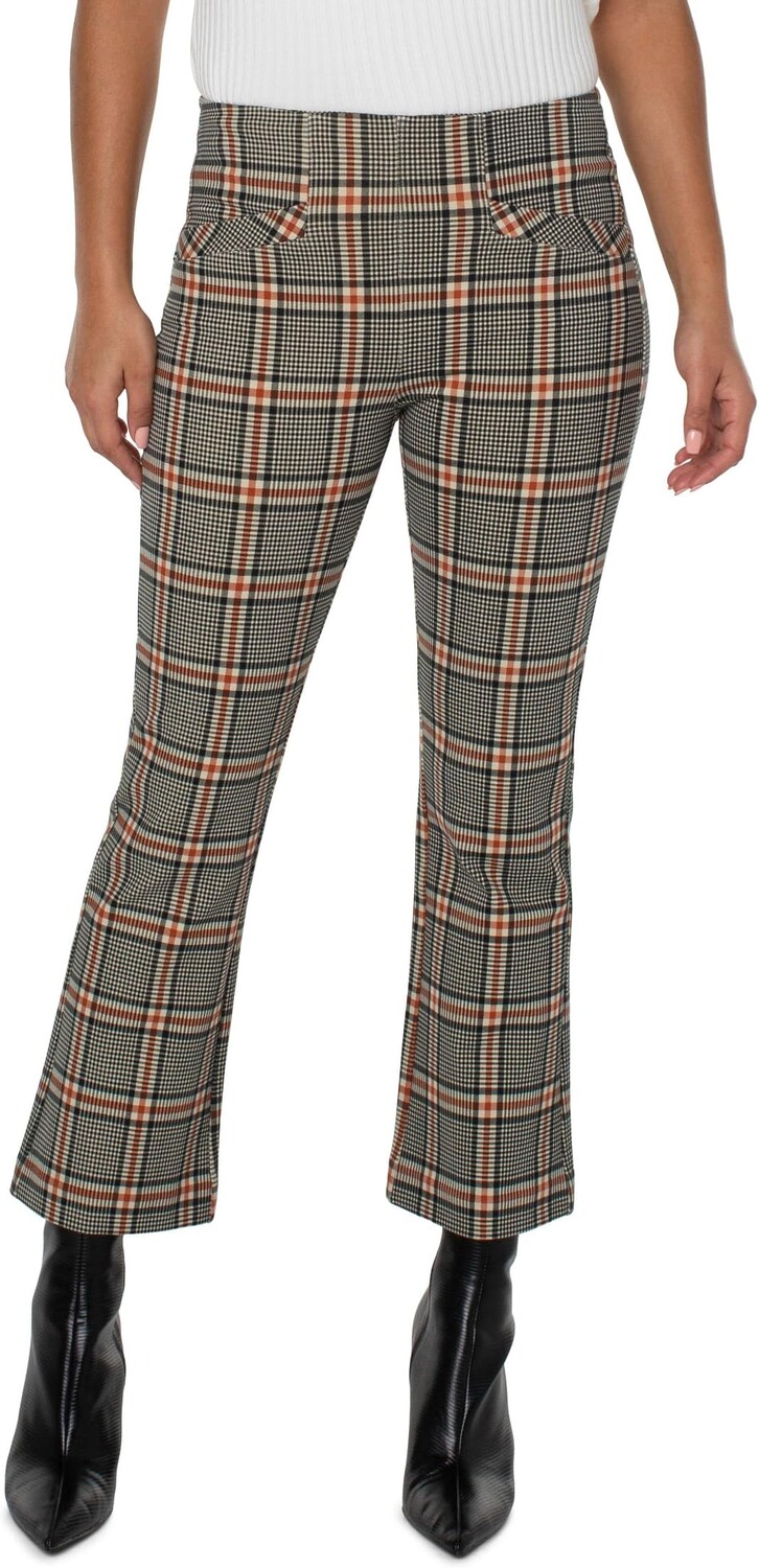 

Брюки Stella Kick Flare Liverpool Los Angeles, цвет Black Cinnamon Tartan Plaid