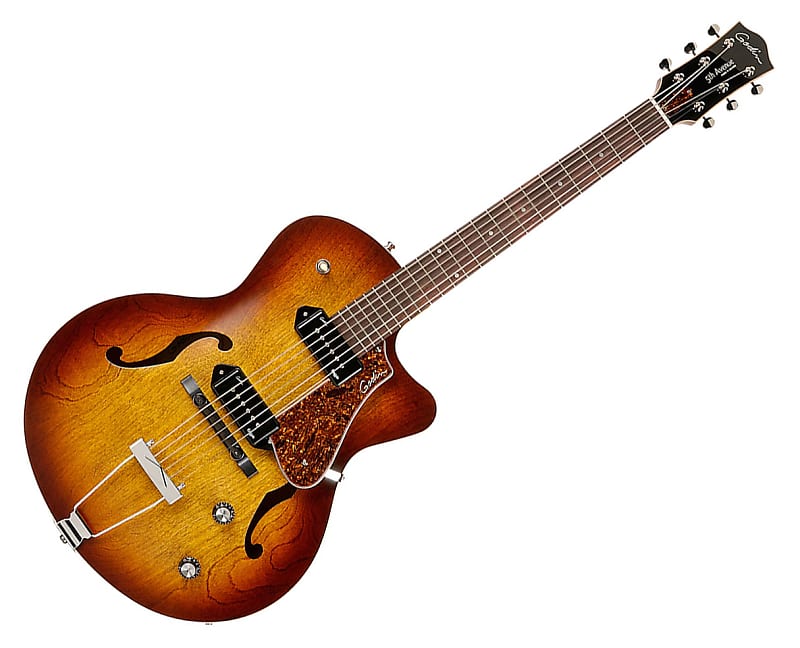 

Электрогитара Godin 5th Avenue Kingpin Guitar - Cognac Burst