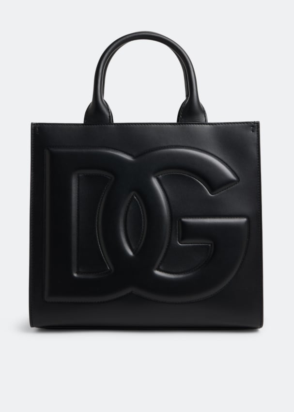 цена Сумка-шоппер Dolce&Gabbana Small DG Daily, черный