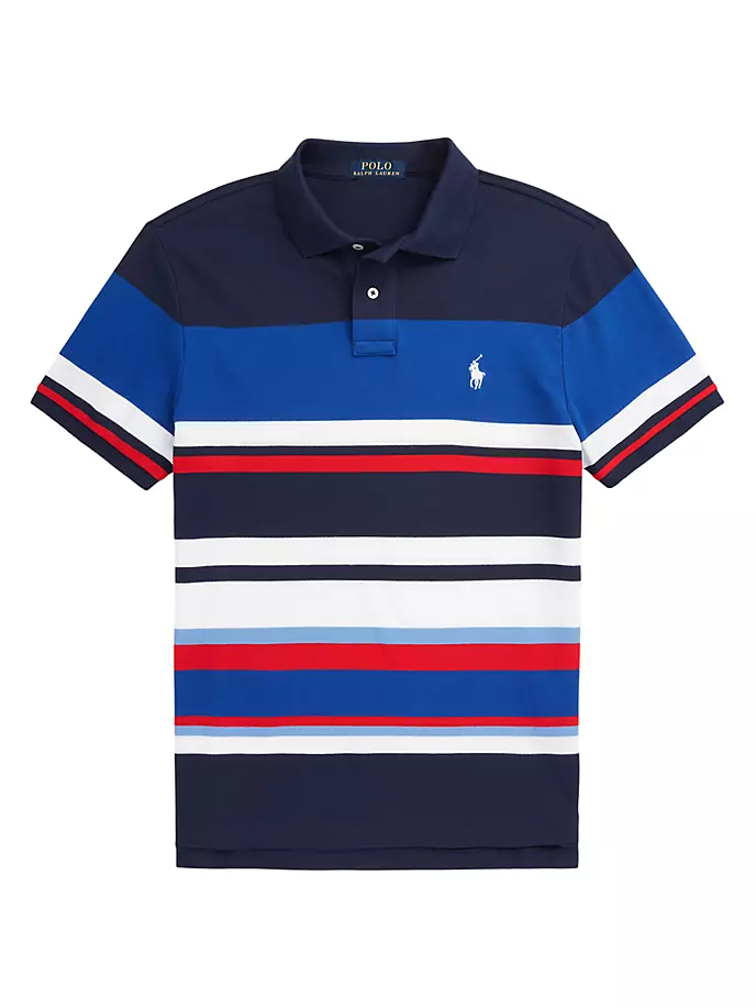 

Рубашка-поло в несколько полосок Pacific Royal Polo Ralph Lauren, мультиколор