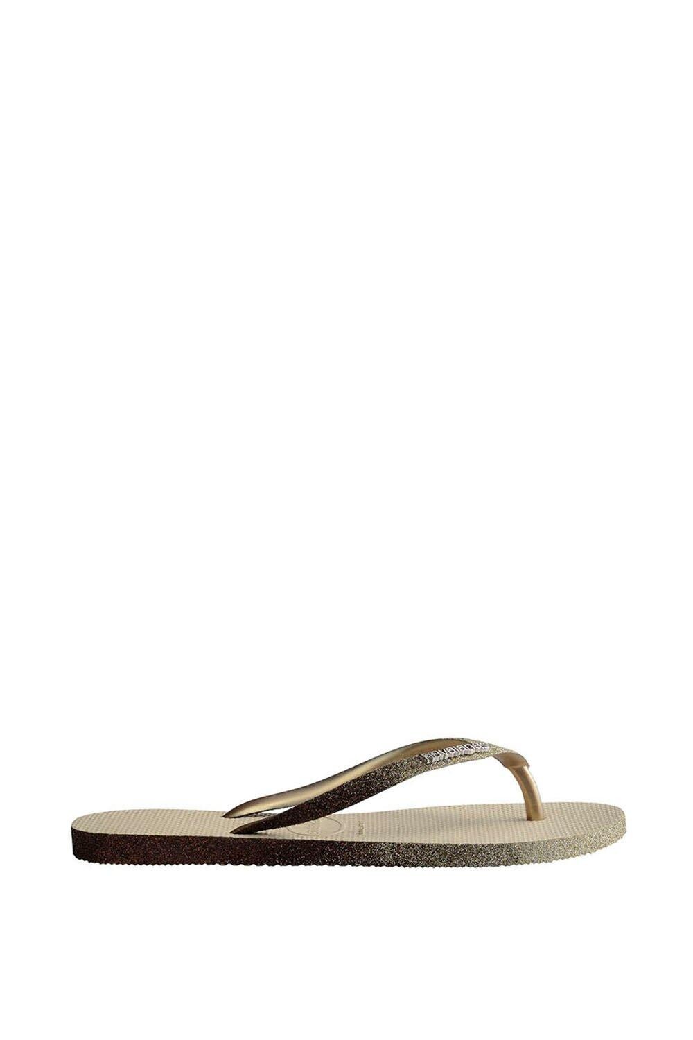 

Шлепанцы Havaianas Slim Sparkle II Debenhams, бежевый