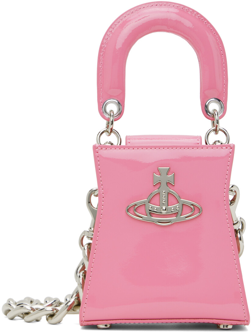 

Розовая маленькая сумка Kelly Vivienne Westwood