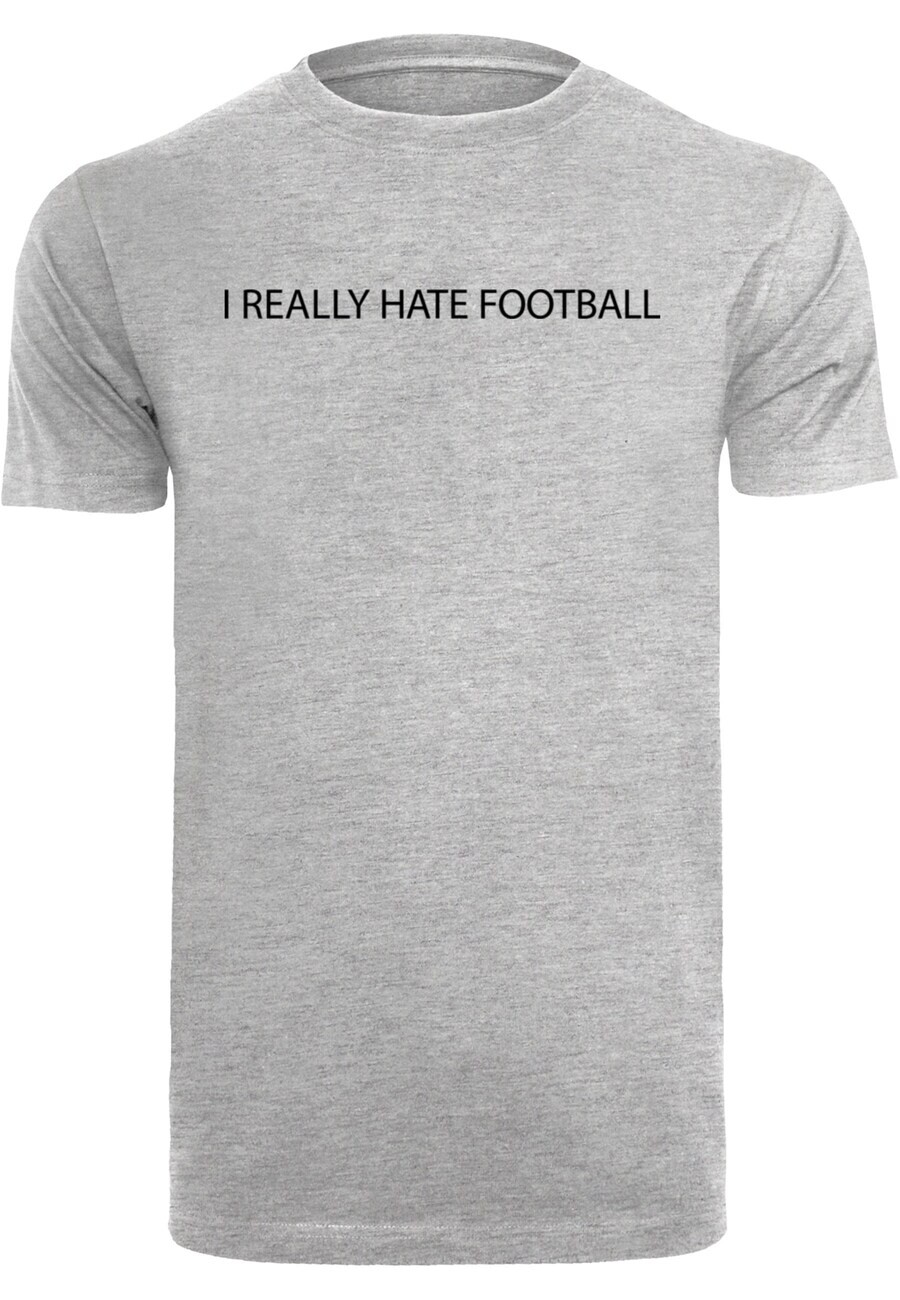 

Футболка Merchcode HATE FOOTBALL, пятнистый серый