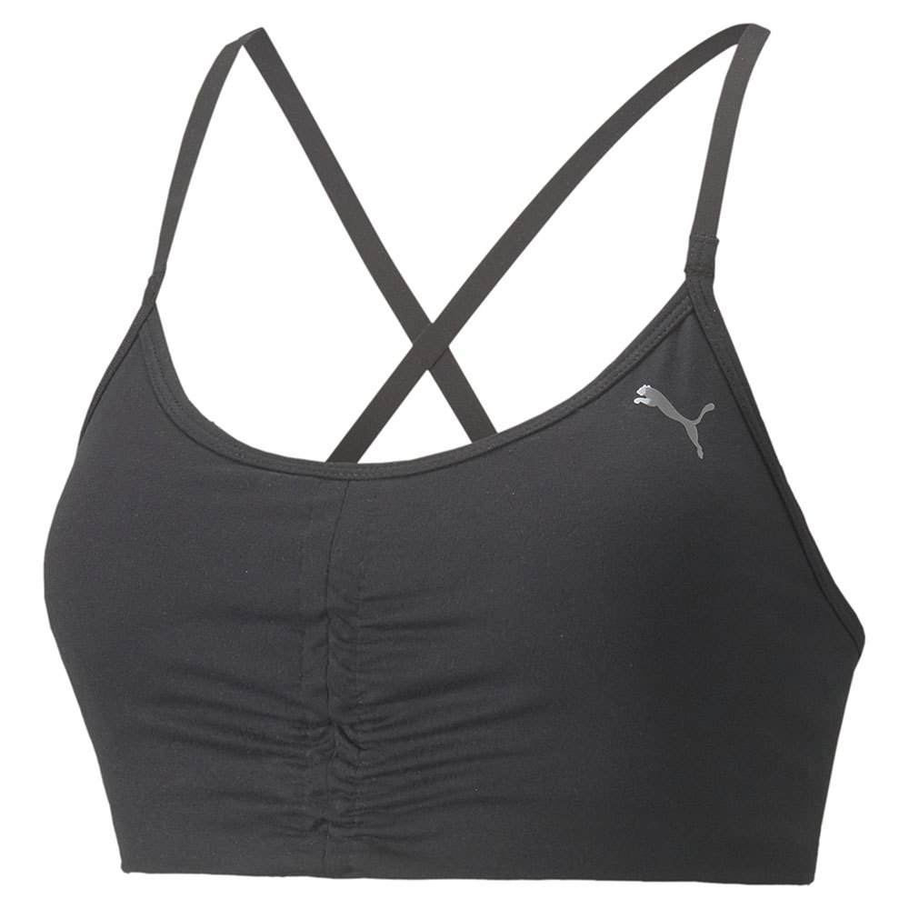 Impact studio. Спортивный топ бра Puma Low Impact. Топ Пума для фитнеса Yogini Live Bra.