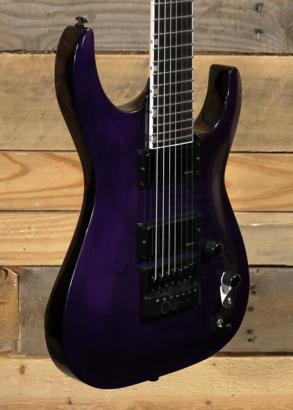 

Электрогитара ESP LTD Brian Head Welch Signature SH-7 EverTune Electric Guitar See Thru Purple w/ Case