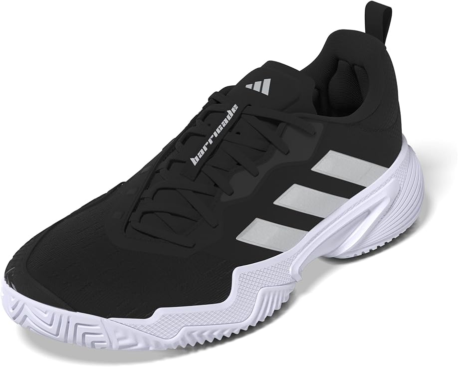 Кроссовки Adidas Barricade, цвет Core Black/Silver Metallic/Footwear White