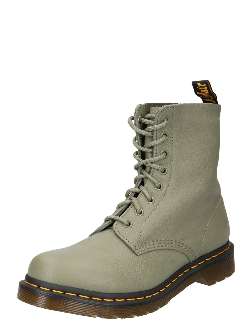 

Ботильоны на шнуровке Dr. Martens Pascal, светло-зеленый