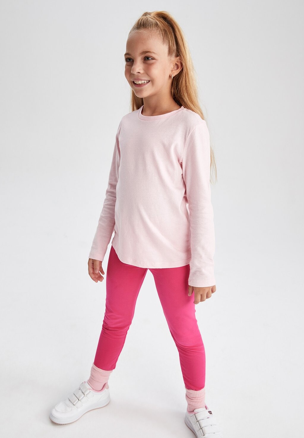 

Рубашка с длинным рукавом REGULAR FIT DeFacto, цвет pink