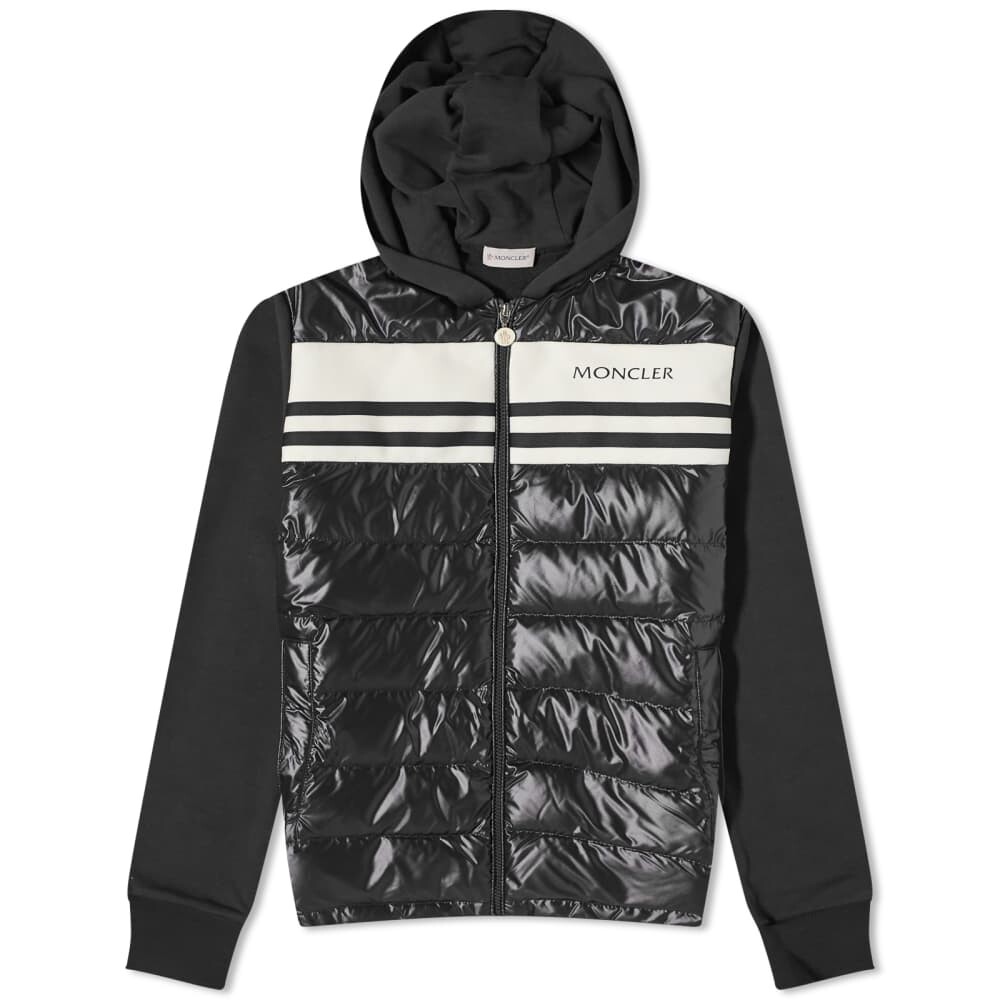 

Moncler Пуховая трикотажная куртка