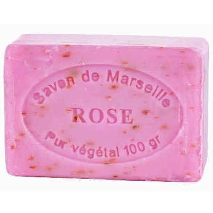 Марсельское мыло Лепестки роз кубик 100г CosmoSPA глина белая 100г cosmospa