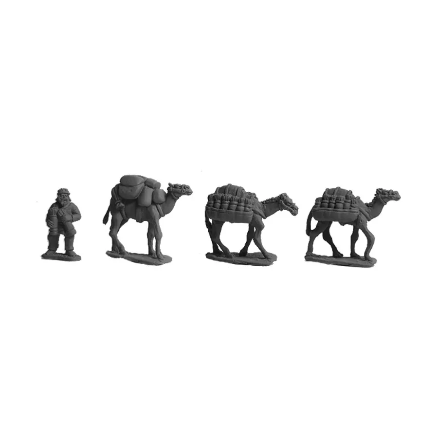 

Багажные верблюды, Ancients - Parthian (15mm) (Xyston Miniatures)