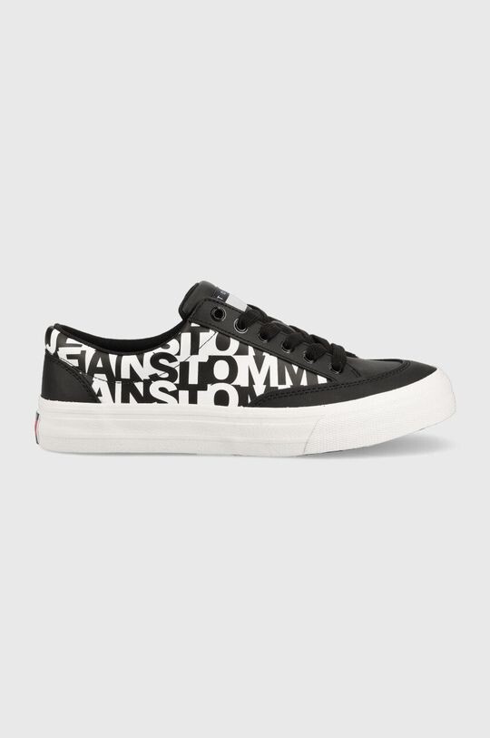 

Кроссовки VIRGIL LEATHER LOGO PRINT Tommy Jeans, черный