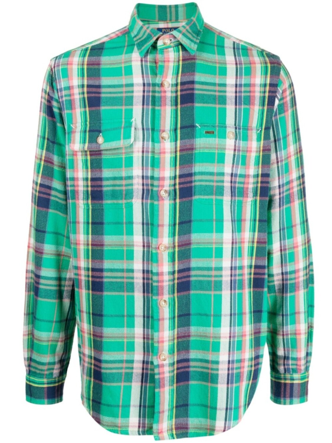 

Polo Ralph Lauren рубашка в клетку, зеленый