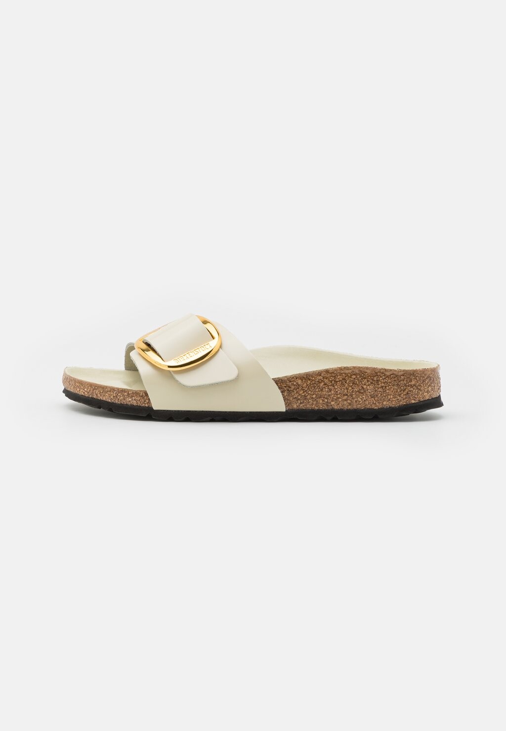 

Туфли-мюли на плоской подошве MADRID LENA NARROW FIT Birkenstock, цвет high shine ecru