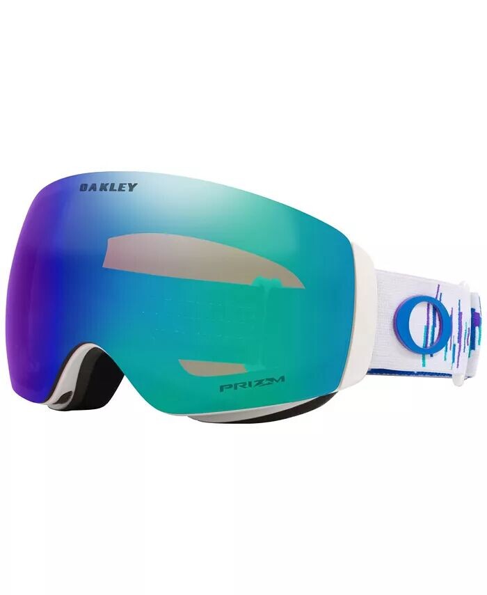 

Снежные очки унисекс Flight Deck Mikaela Shiffrin Signature Series Oakley, синий