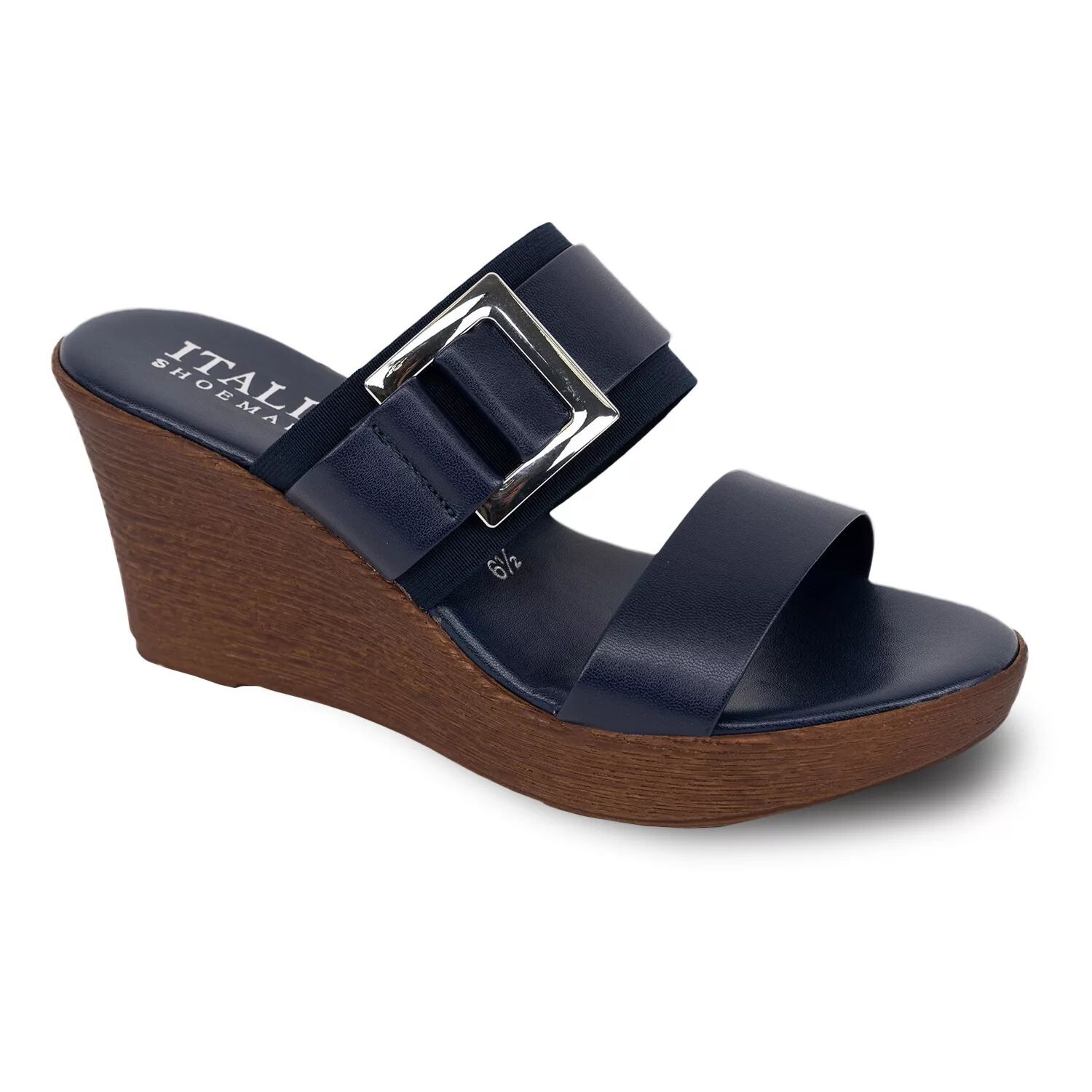

Женские босоножки на танкетке Italian Shoemakers Cai Italian Shoemakers, темно-синий
