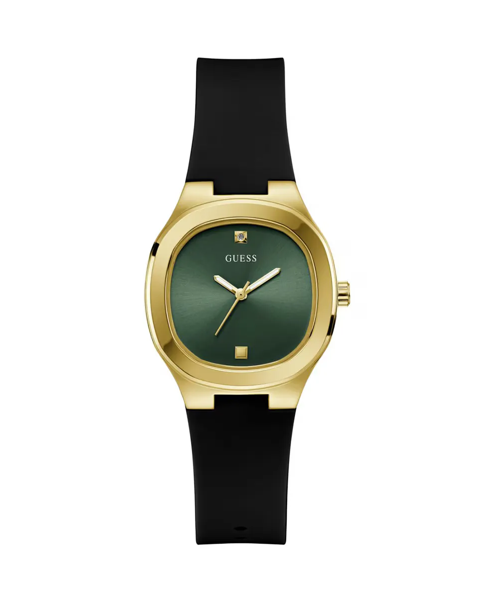 

Силиконовые женские часы Eve GW0658L1 на черном ремешке Guess, черный