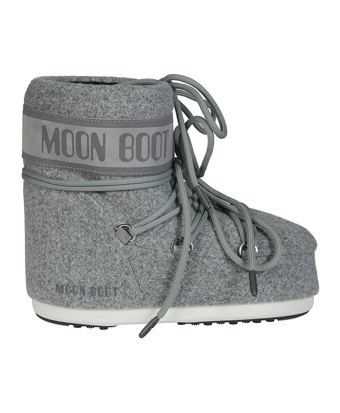 

Низкие фетровые сапоги икона Moon Boot, серый