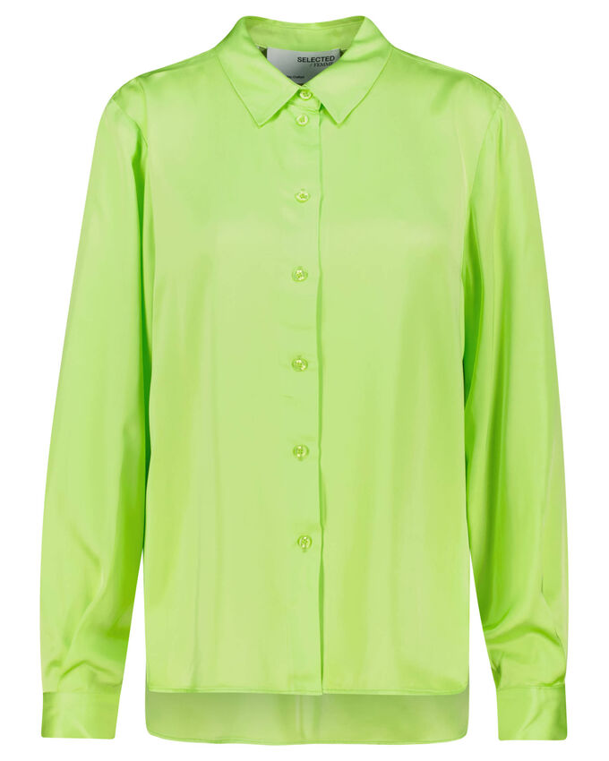 цена Блузка-Рубашка Slfranziska Selected Femme, зеленый
