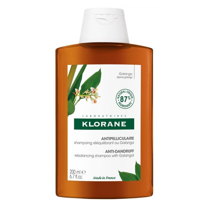 

Шампунь Champú Anticaspa Galangal Klorane, 200 ml