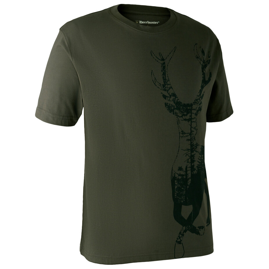 

Футболка Deerhunter With Deer, цвет Bark Green