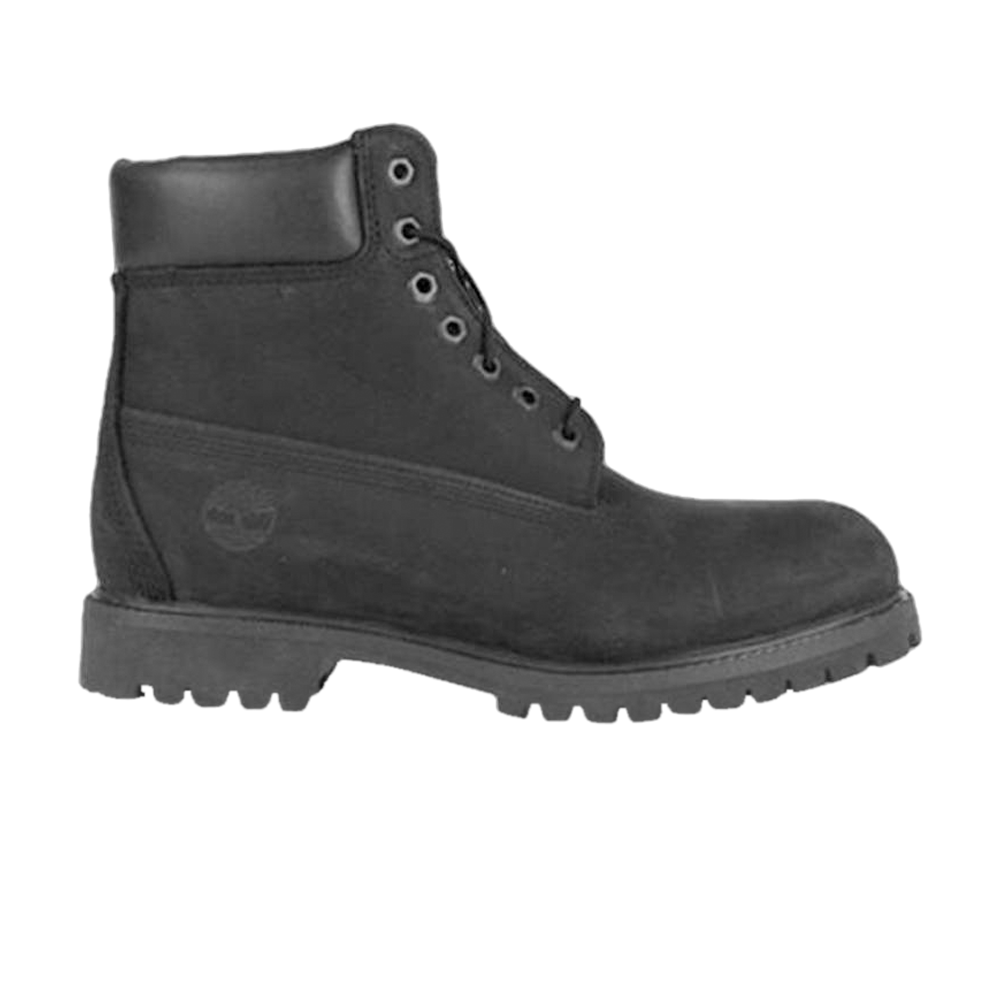 6-дюймовый ботинок премиум-класса Timberland, черный черные кожаные ботинки cityroam cupsole chukka timberland