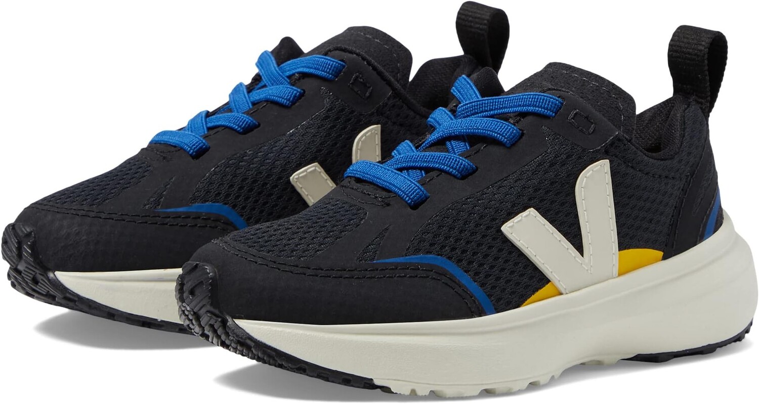 

Кроссовки Small Canary Alveomesh VEJA, цвет Black/Pierre