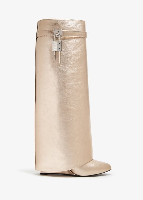 

Ботинки Givenchy Shark Lock Pant, золотой