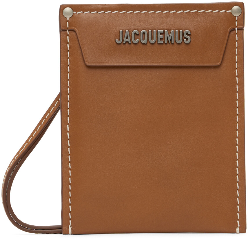 

Коричневый клатч Le Chouchou Le Porte Poche Meunier Light Jacquemus