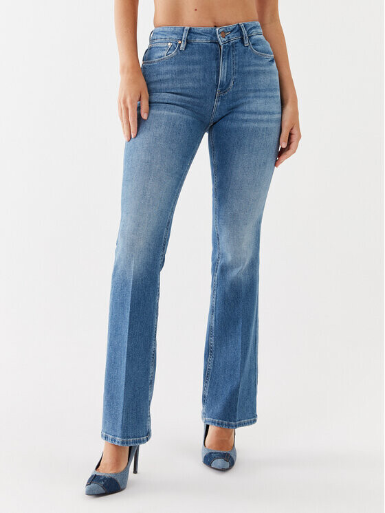 

Джинсы клеш Guess, синий