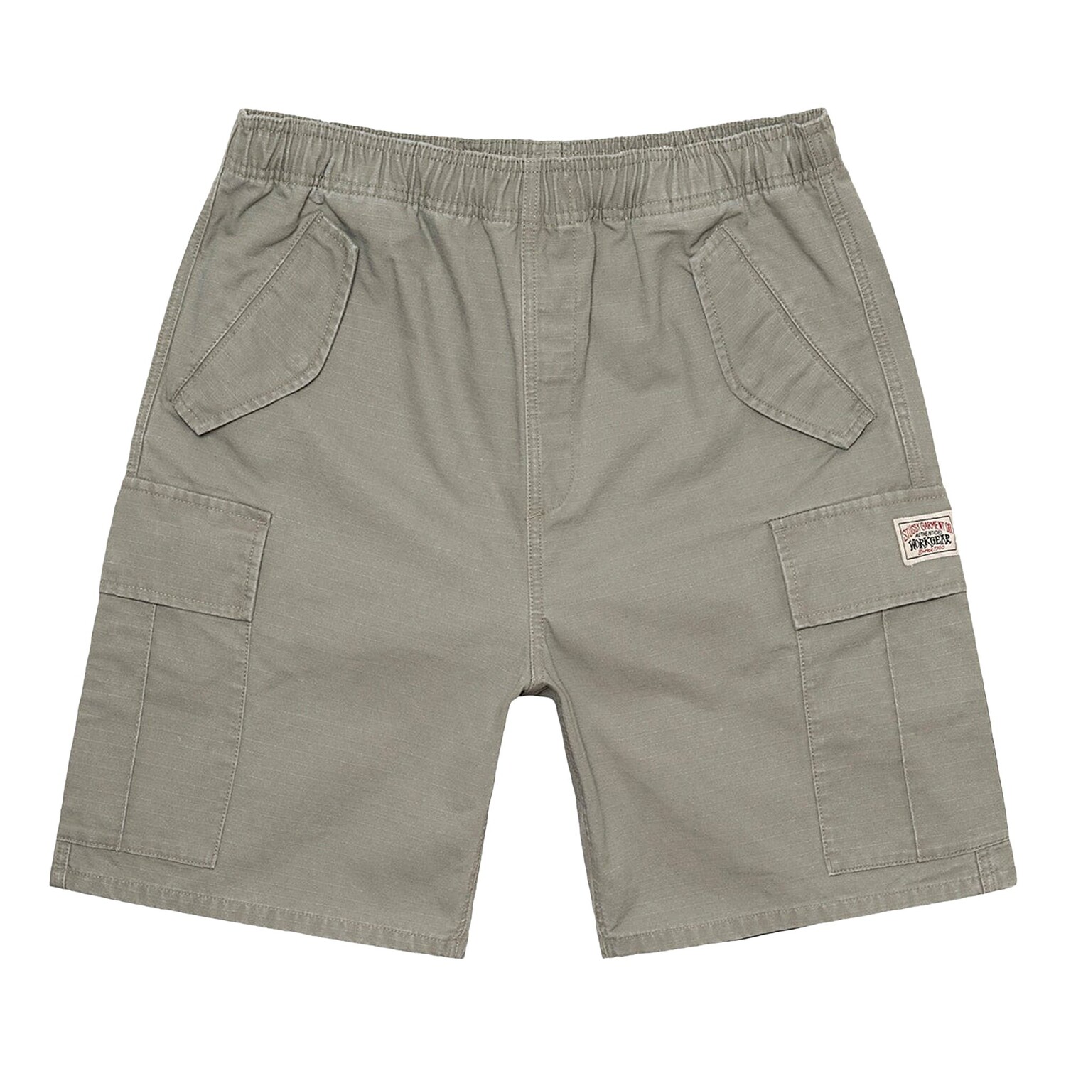 

Пляжные шорты карго Stussy Ripstop, цвет Оливковый