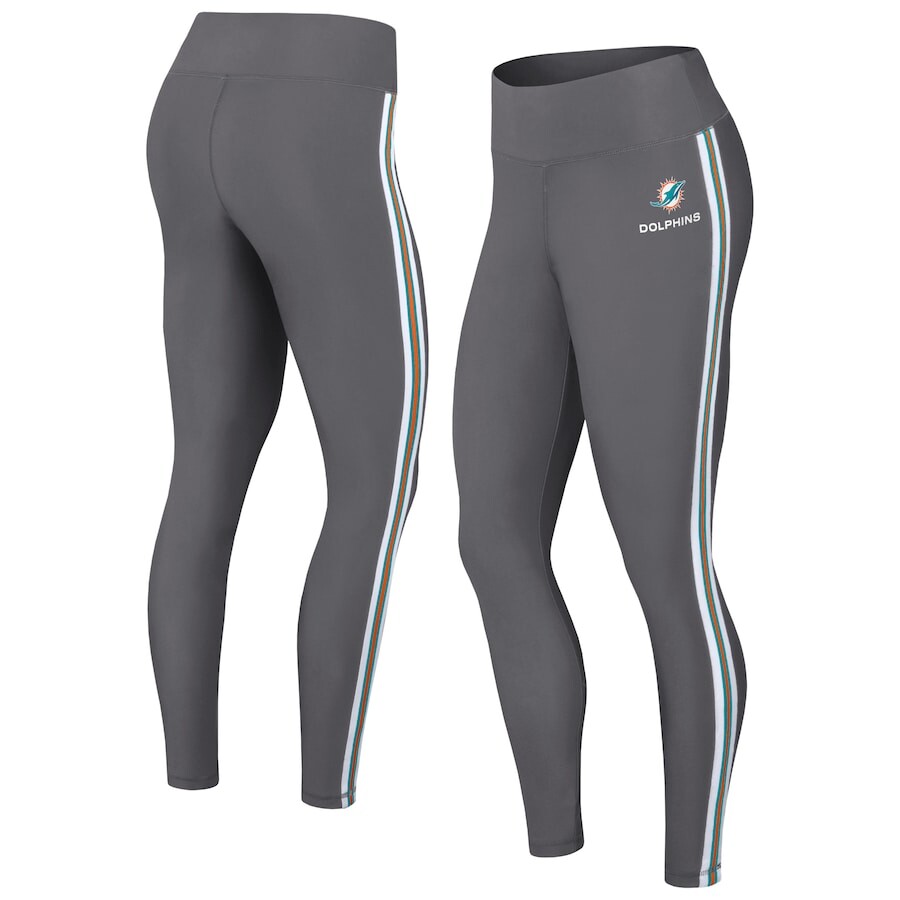 

Леггинсы WEAR by Erin Andrews Miami Dolphins, угольный