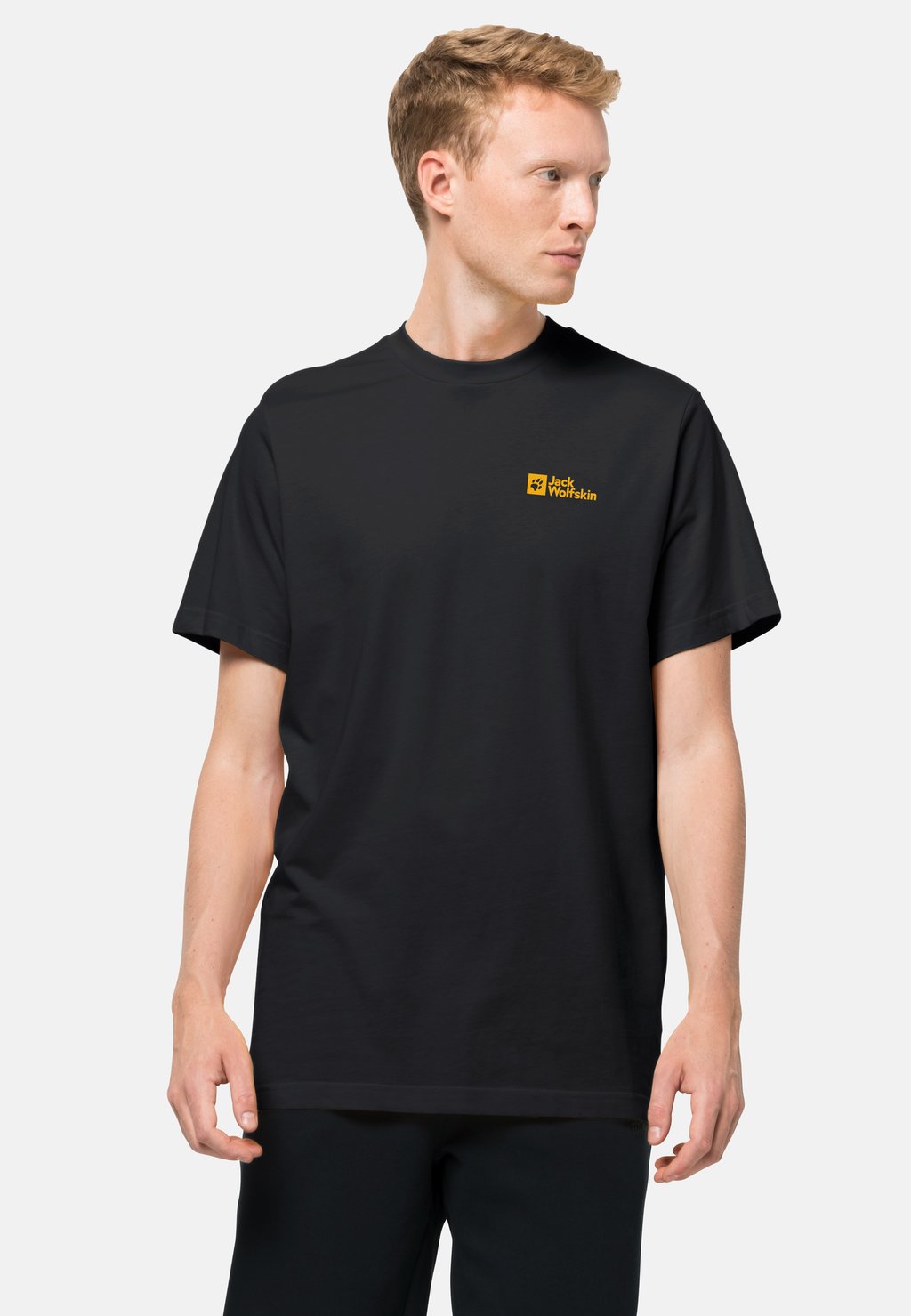 Базовая футболка ESSENTIAL T M Jack Wolfskin, цвет black