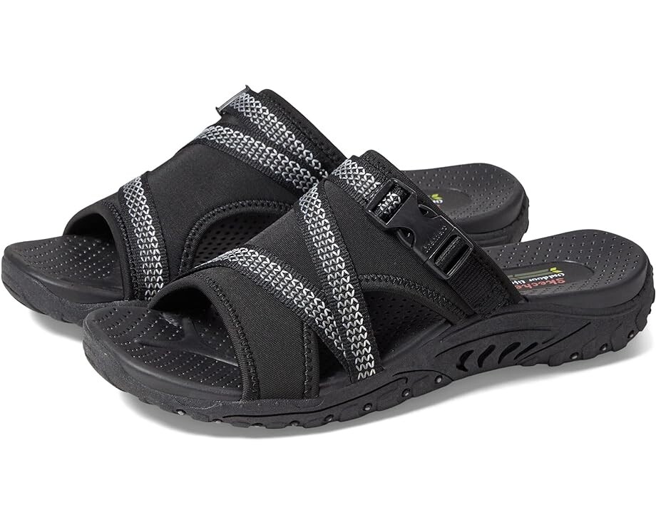 

Сандалии SKECHERS Reggae - Slide Thru, черный