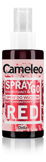 Спрей-краска для волос 02 Красный 150мл Delia Cosmetics Cameleo Spray & Go
