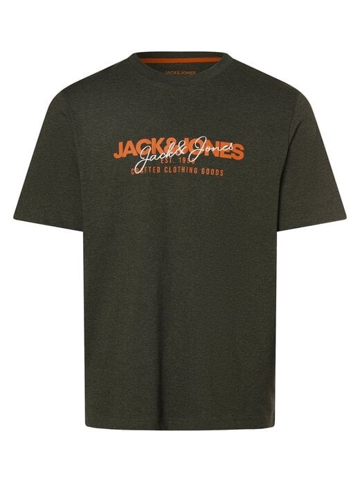 

Футболка jjalvis Jack & Jones, хаки