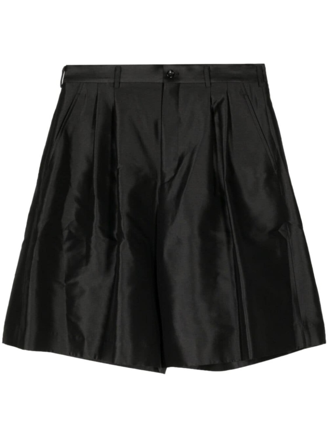 

Атласные шорты широкого кроя Comme des Garçons Homme Plus, черный
