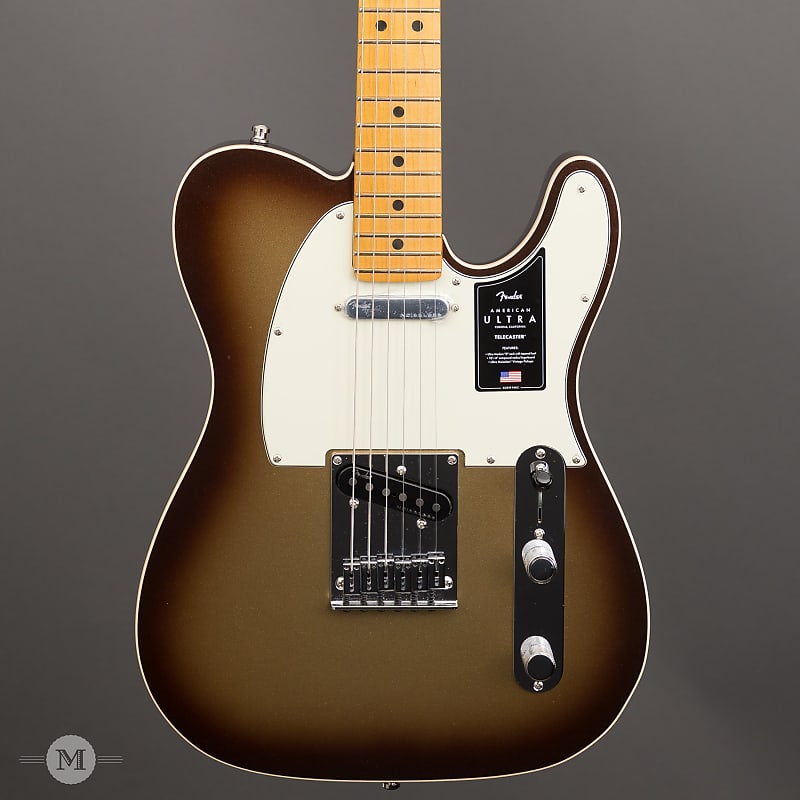цена Электрогитара Fender Electric Guitars - American Ultra Telecaster MN - Mocha Burst