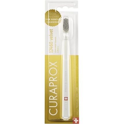 Cs 12460 Бархатная ультрамягкая зубная щетка с очень мягкой щетиной для чувствительных десен в ассортименте, Curaprox