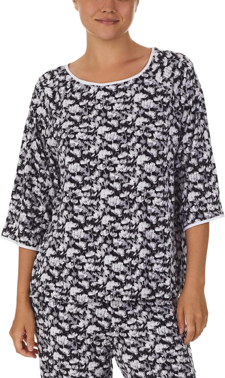 

Топ для сна Donna Karan, цвет Black Floral