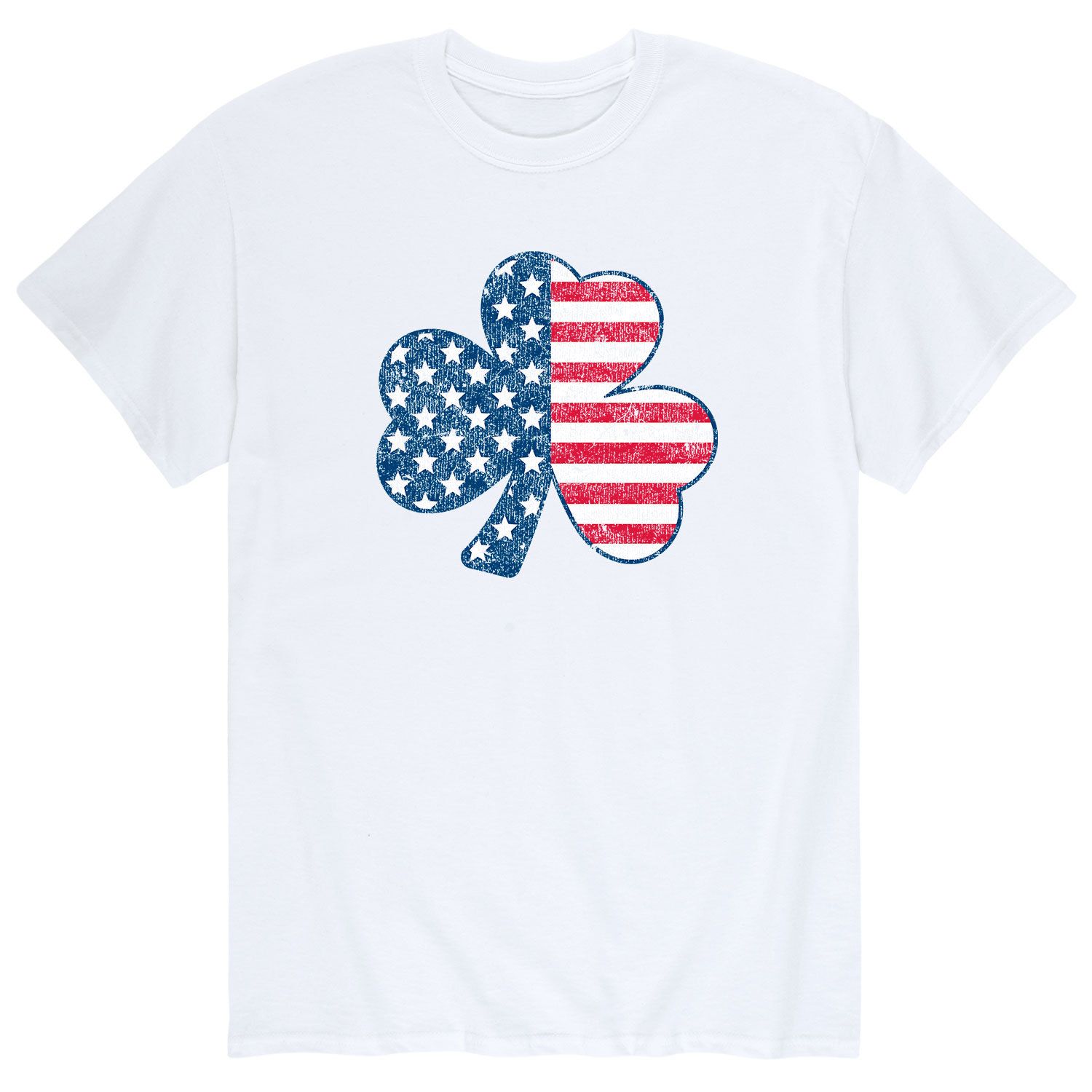 Мужская футболка Shamrock с американским флагом Licensed Character