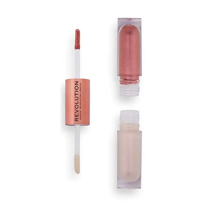 

Тени для век double up sombra de ojos líquida Revolution, цвет opulence pink