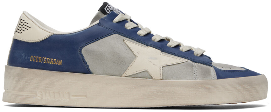 

Серо-темно-синие кроссовки Stardan Golden Goose