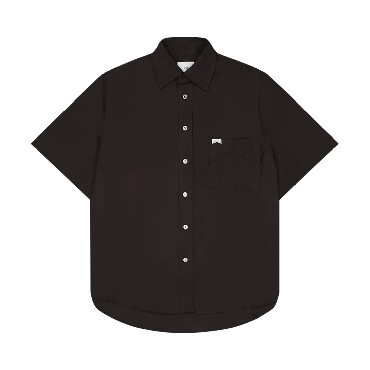 

Рубашка Rhude Linen 'Black', черный